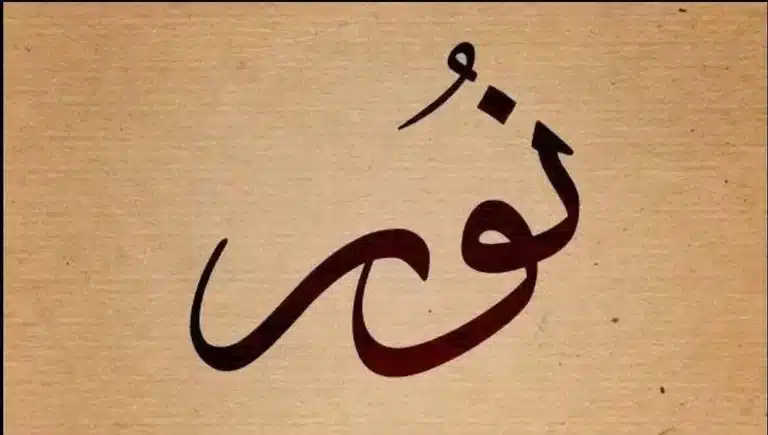 معنى اسم نور وصفات حامله 1 معنى اسم نور