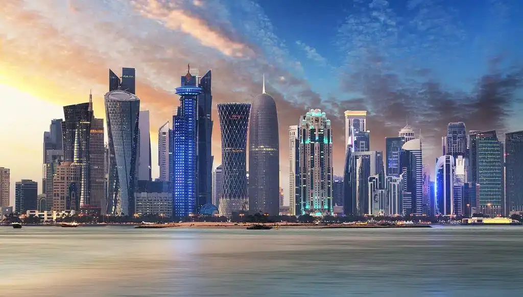 مساحة قطر