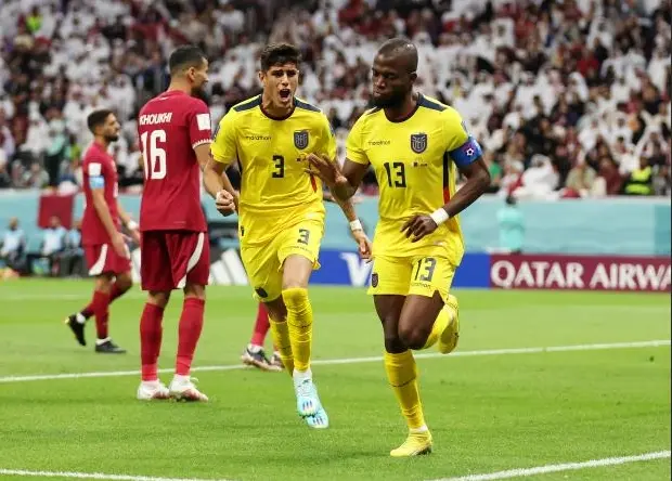 مباراة قطر والإكوادور